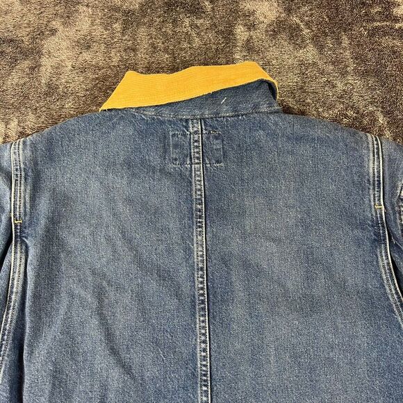 Polo Ralph Lauren Denim Utility Jacket Field Chore Corduroy Collar Men's L NWOT - Picture 9 of 12